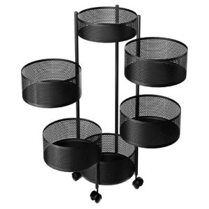 6 Layer XL Storage Tower (Vegetable – Fruits – Room) Round