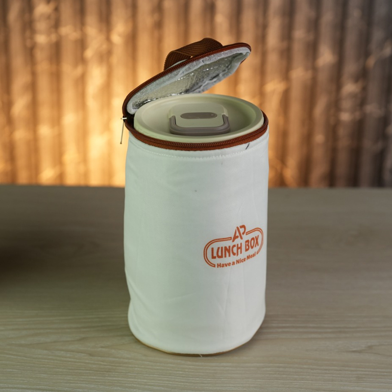 ২ পিস - Premium Insulated Lunch Box Combo Set with Thermal Carry Bag- 3 Layer | Stainless Steel Food Container for Office, School & Travel - Image 4