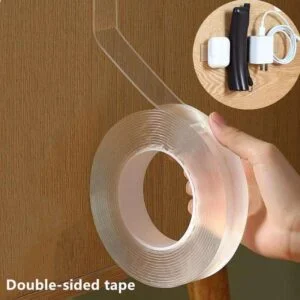 3 pcs Double Side Magic Tape (৩ মিটার)- আর নয় ড্রিলিং, টেপ লাগিয়েই সবকিছু ব্যবহার করুন